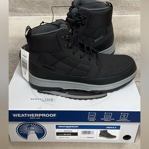 BRAND NEW W/TAGS AND BOX MEN’S WEATHERPROOF BOOTS